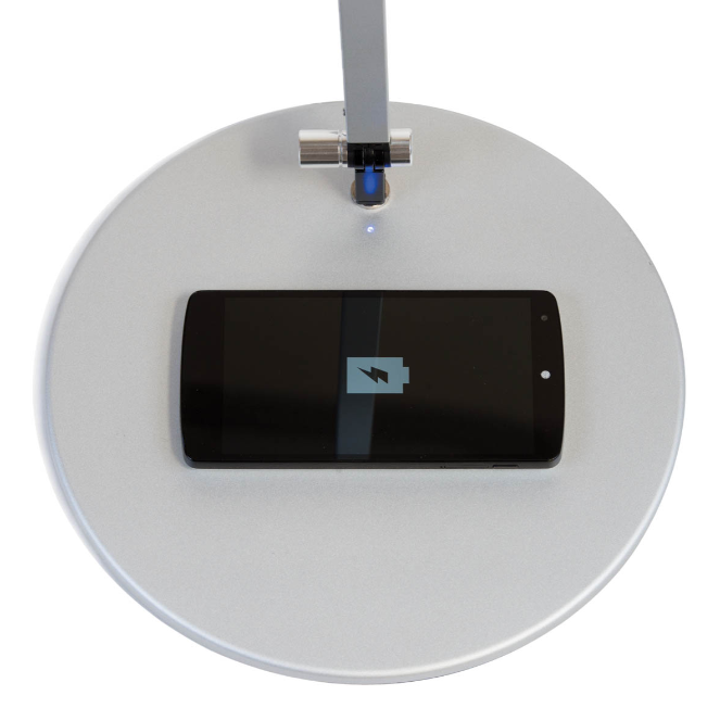 Koncept Mosso Pro LED Desk Lamp - Silver