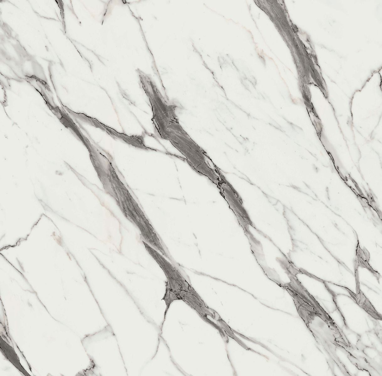 Topalit® Smartline White Marble - 1200 × 800mm Table Top