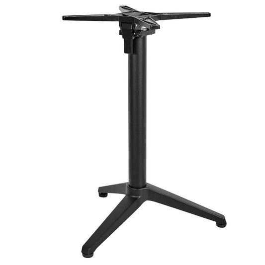 Bruges Flip Table Base — 3 Leg — Black
