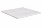 100x60cm Rectangle Table Top – White Carrara Marble – Matching Edge