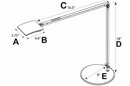 Koncept Mosso LED Desk Lamp