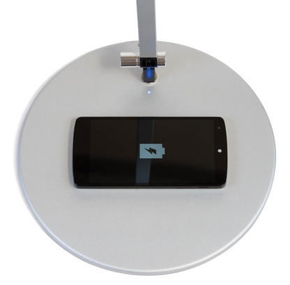 Koncept Mosso Pro LED Desk Lamp - Silver