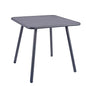 Oslo 800mm Square Aluminium Outdoor Table - Grey