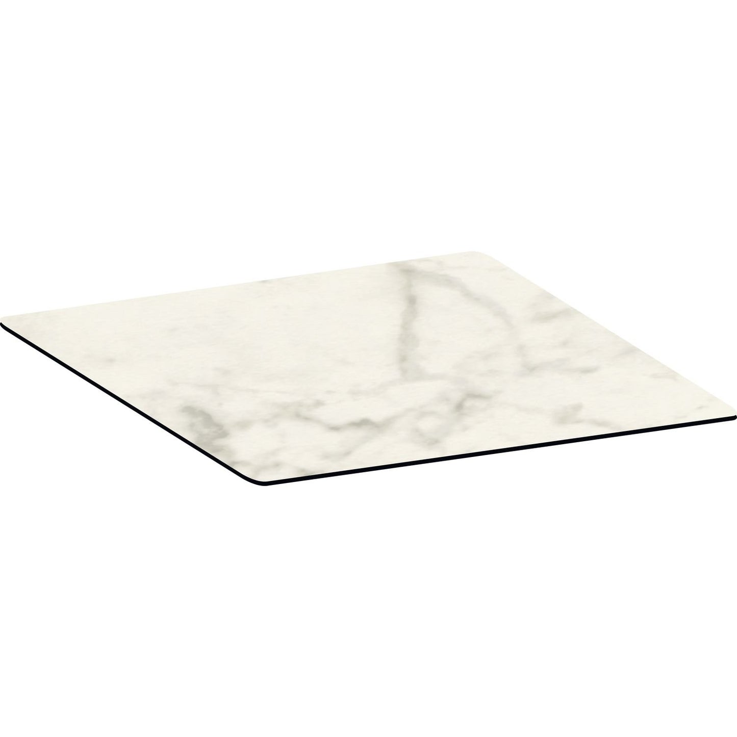 Topalit® Smartline White Marble - 1200 × 800mm Table Top