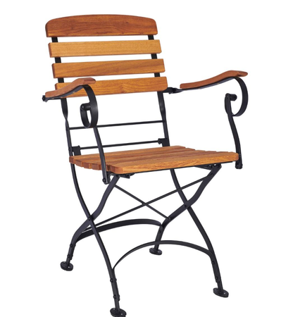Terras Folding Outdoor Armchairs Set of 2