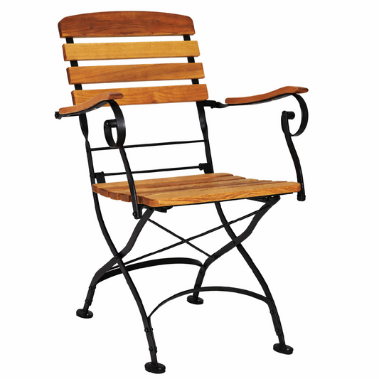 Terras Folding Outdoor Armchairs Set of 2