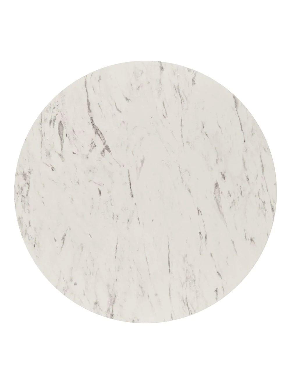 700mm Round Table Top – Egger White Carrara Marble – Matching Edge