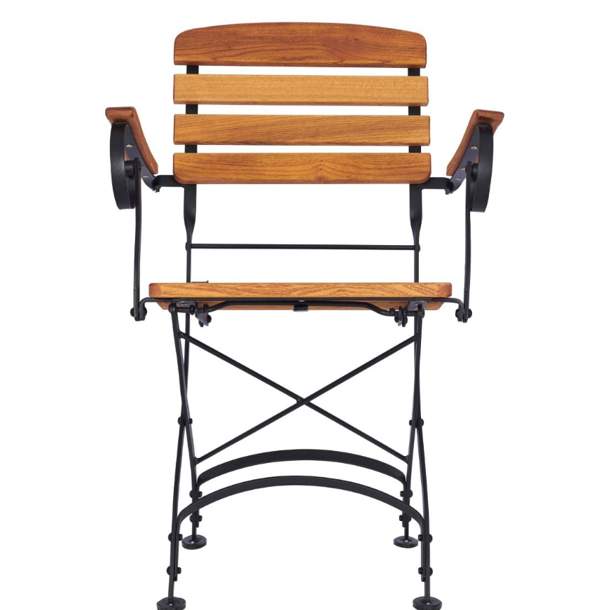 Terras Folding Outdoor Armchairs Set of 2