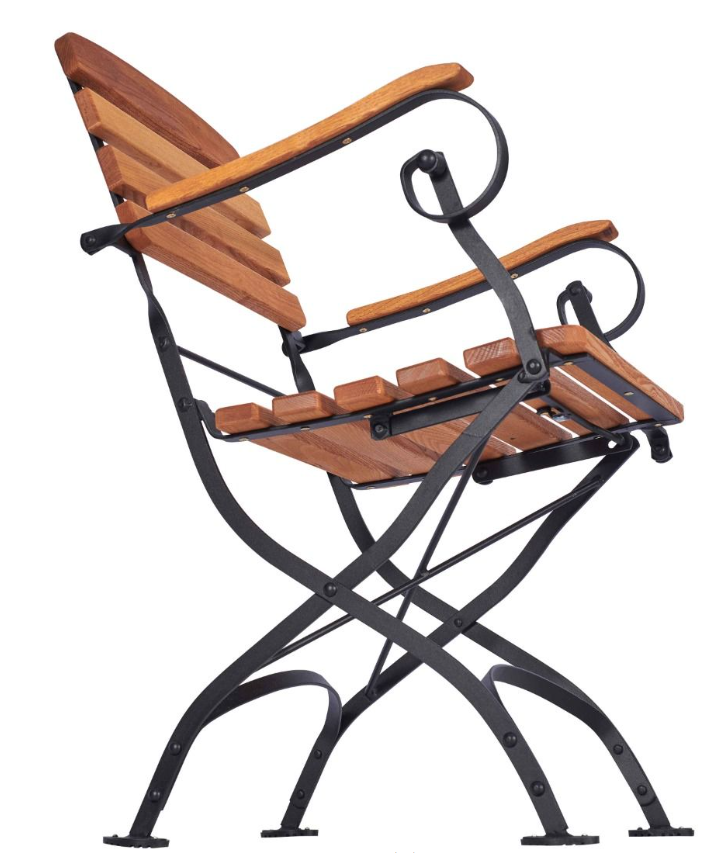 Terras Folding Outdoor Armchairs Set of 2